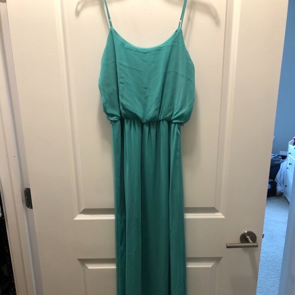 Teal Maxi Dress
